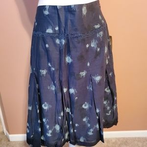 DKNY lined cotton skirt size 14 $79